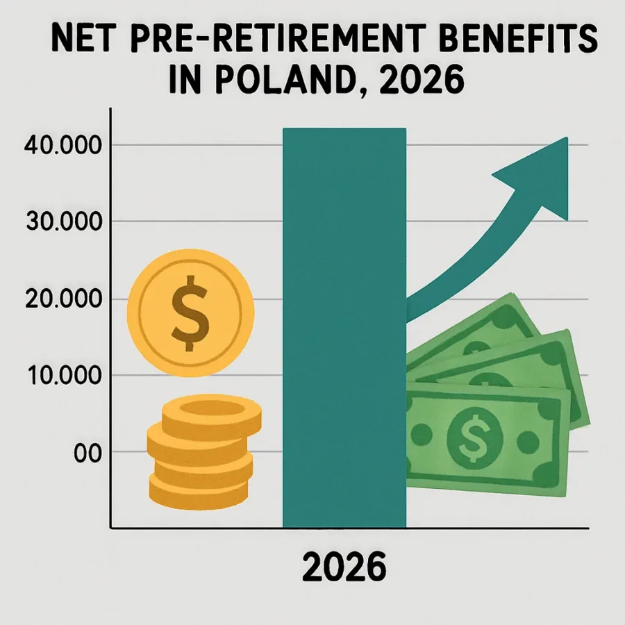 Ile wynosi zasiłek przedemerytalny netto? Sprawdź aktualne kwoty!