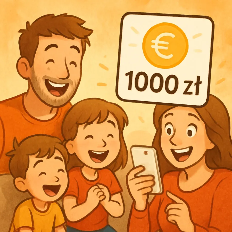 Dodatek do zasiłku rodzinnego 1000 zł – jak go otrzymać?
