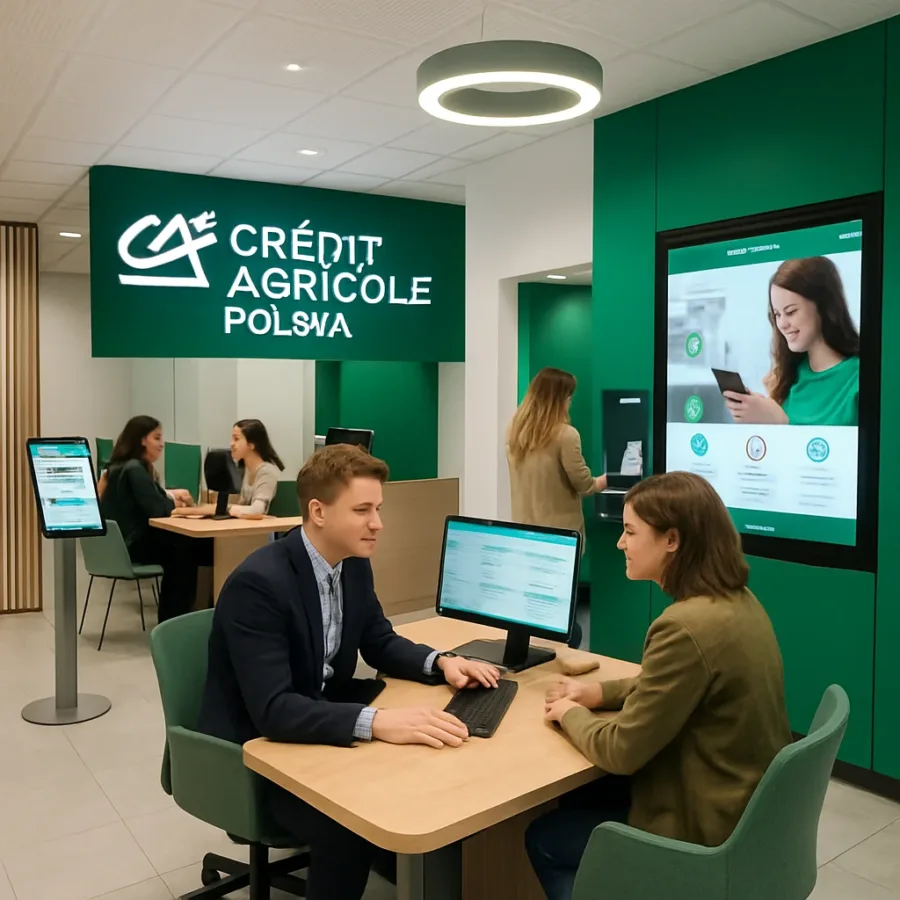 Credit Agricole Polska – nowoczesne usługi bankowe dla każdego