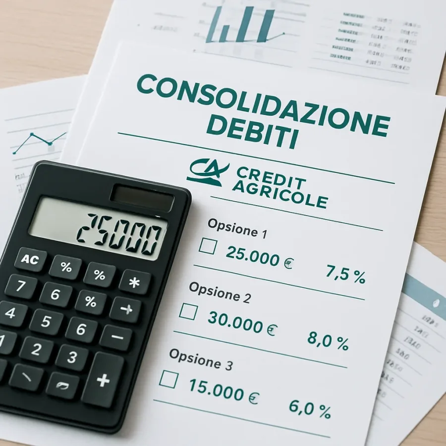 Kalkulator kredytu konsolidacyjnego Credit Agricole — sprawdź korzyści!