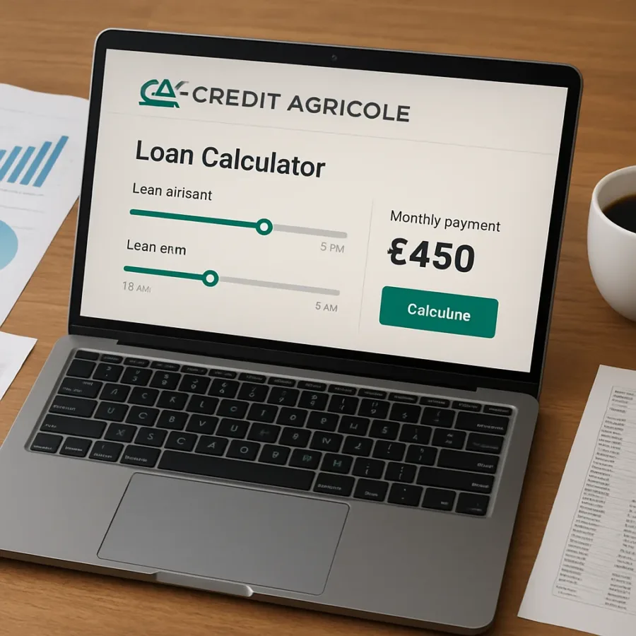 Najlepsze opcje z kalkulatora kredytowego Credit Agricole